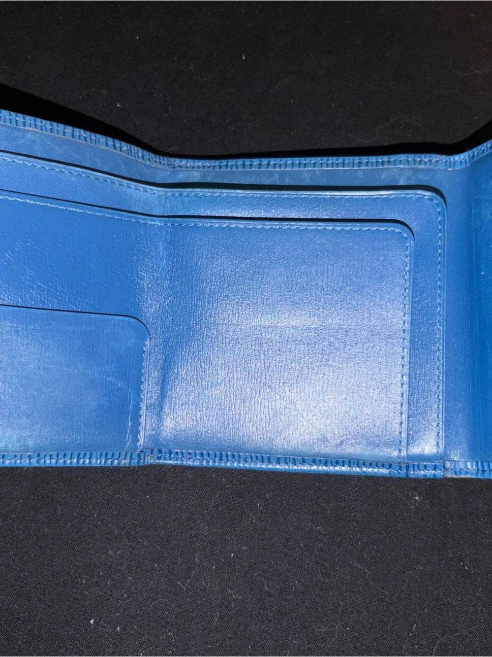 Louis Vuitton Blue Epi Leather Wallet
